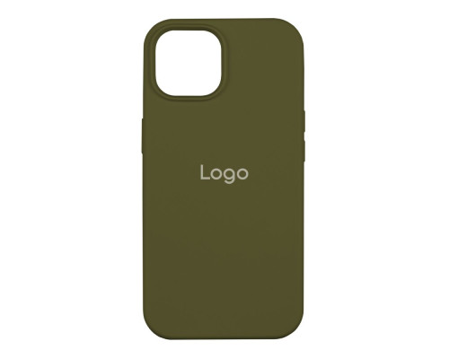 Чохол Silicone Case Full Size (AA) для iPhone 14 Колір 45.Army green 2020000309710