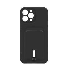 Чохол TPU Colorfull Pocket Card для iPhone 12 Pro Max Колір 18.Black 2020000359180