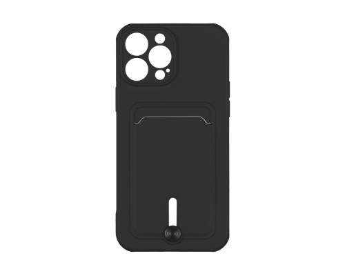 Чохол TPU Colorfull Pocket Card для iPhone 12 Pro Max Колір 18.Black 2020000359180