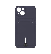 Чохол TPU Colorfull Pocket Card для iPhone 13 Колір 08.Dark blue 2020000359104