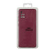 Чохол Silicone Cover Full Camera (A) для Samsung Galaxy A51 (A515) Колір 42.Maroon