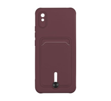 Чохол TPU Colorfull Pocket Card для Xiaomi Redmi 9A Колір 42.Maroon 2020000357780