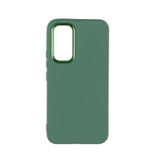 Чохол Silicone Cover Metal frame (AA) для Samsung Galaxy A54 5G (A546) Колір 45.Army green 2020000365402