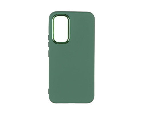 Чохол Silicone Cover Metal frame (AA) для Samsung Galaxy A54 5G (A546) Колір 45.Army green 2020000365402