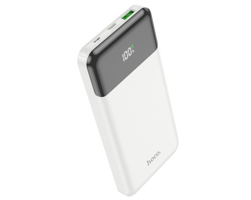 Універсальна Мобільна Батарея Power Bank Hoco J102 Cool figure PD20W+QC3.0 10000 mAh Колір Бiлий 6931474783615 ma33060_2955485