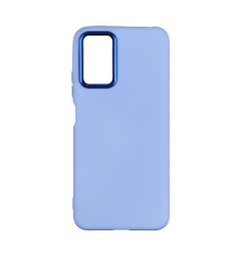 Чохол Silicone Cover Metal frame (AA) для Xiaomi Redmi Note 10 / Note 10s Колір 58.Sky Blue 2020000364795