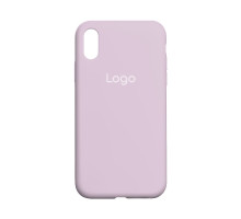 Чохол Silicone Case Full Size (AA) для iPhone X/Xs Колір 83.Lilac Purple 2020000359586