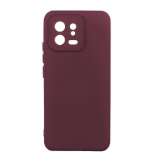 Чохол Silicone Cover Full Camera (A) для Xiaomi 13 Колір 42.Maroon 2020000352280 ma31994_2909650