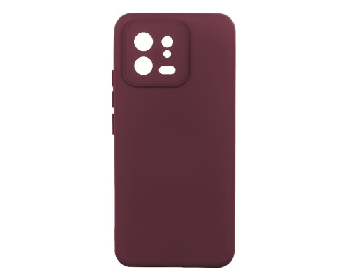 Чохол Silicone Cover Full Camera (A) для Xiaomi 13 Колір 42.Maroon 2020000352280