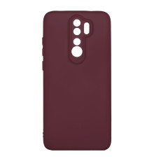 Чохол Silicone Cover Full Camera (A) для Xiaomi Redmi Note 8 Pro Колір 42.Maroon 2020000350934