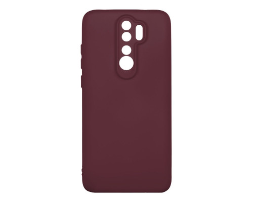 Чохол Silicone Cover Full Camera (A) для Xiaomi Redmi Note 8 Pro Колір 42.Maroon 2020000350934