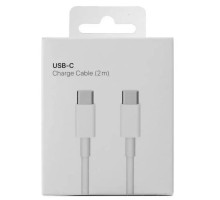 Кабель USB Apple Type-C to Type-C 2m 1:1 Колір Бiлий 888462698429