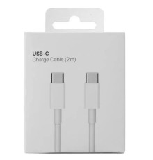 Кабель USB Apple Type-C to Type-C 2m 1:1 Колір Бiлий 888462698429