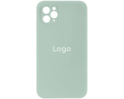 Чохол Silicone Case Full Size with Frame для iPhone 11 Pro Max Колір 32, Green 2020000249894