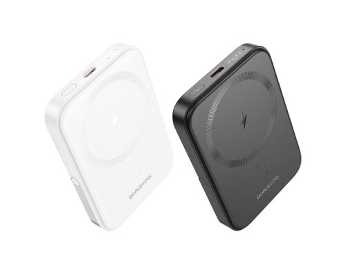 Універсальна Мобільна Батарея Power Bank Borofone BJ51 Kody PD20W magnetic 5000mAh Колір Чорний 6941991111532 ma33995_3325285
