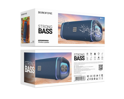 Колонка Borofone BR32 мятая упаковка Колір Сiрий 2020000481898