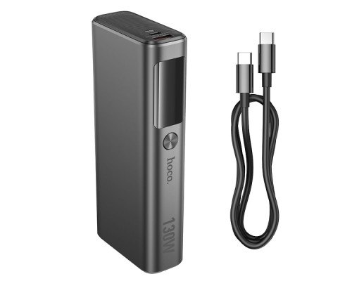 Універсальна Мобільна Батарея Power Bank Hoco Q17B Electric PD130W 20000 mAh Колір Космічний сірий 6942007628976 ma35149_3345046
