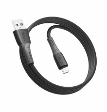 Кабель USB Ridea RC-SI35 SiliconePro Micro 3A Колір Чорний 6908013800003