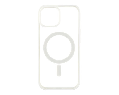 Чохол NEW TPU Color with Magsafe для iPhone 15 Колір 03, White 2020000391128