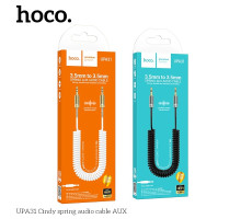 Кабель Aux Hoco UPA31 Spring 3m - це універсальний аксесуар для підключення аудіопристроїв з високою якістю передачі звуку. Пружинний дріт в поєднанні з великою довжиною робить його ідеальним вибором для повсякденного використання в будь-яких умовах.<br><