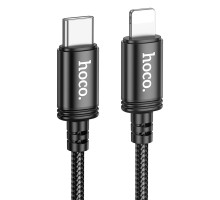 Кабель USB Hoco X91 PD20W Type-C to Lightning 3m Колір Чорний 6931474788696