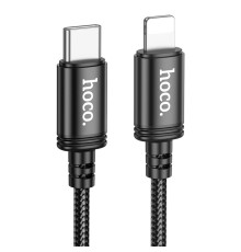 Кабель USB Hoco X91 PD20W Type-C to Lightning 3m Колір Чорний 6931474788696