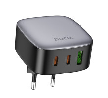 Мережевий Зарядний Пристрій Hoco CS33A 1USB/2USB-C PD/QC 30W Колір Чорний 6942007617512