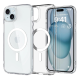 Чохол TPU+PC Spigen Ultra Hybrid with Magsafe для iPhone 15 Колір Transparent 2020000405436