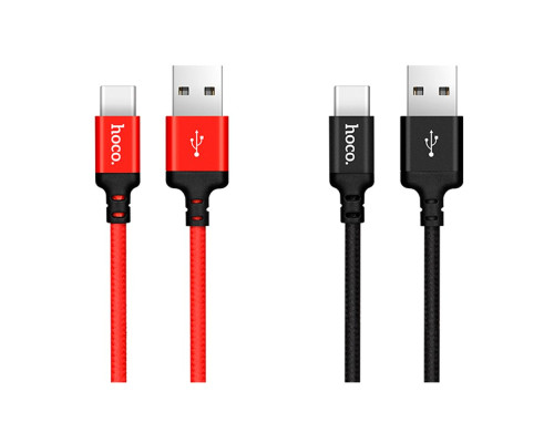 Кабель USB Hoco X14 Times Speed Type-C Колір Чорний 6957531062868