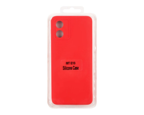 Чехол Silicone Cover Full Camera (A) для Motorola E13 Колір 14.Red 2020000378914