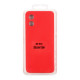 Чехол Silicone Cover Full Camera (A) для Motorola E13 Колір 14.Red 2020000378914