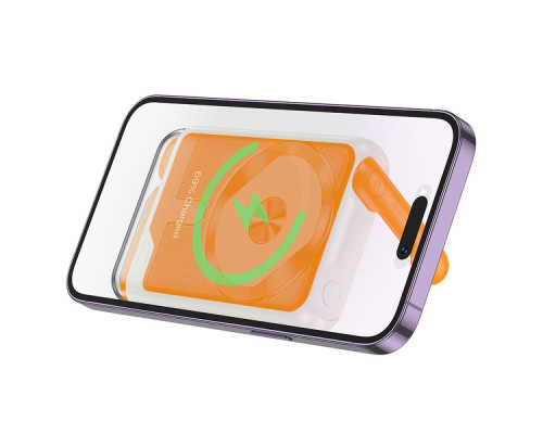 Універсальна Мобільна Батарея Power Bank Borofone BJ69 Skillful PD20W magnetic, night light 10000mAh Колір Молочно-білий 6941991115813 ma35989_3605944