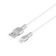 Кабель USB Baseus USB to Lightning 2.4A CALJK-A М'ята упаковка Колір Чорний, 01 2020000430872