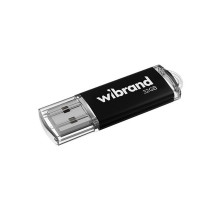 USB флеш-накопичувач Wibrand 32gb Cougar Колір Чорний 4820124240818