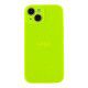 Чохол Silicone Case Full Size with Frame для iPhone 14 Колір 51.Mellow Yellow 2020000461197 ma31935_3664017
