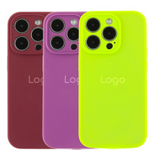 Чохол Silicone Case Full Size with Frame для iPhone 14 Pro Max Колір 27.Peach 2020000444664 ma31936_3338414