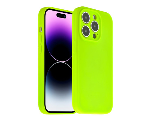 Чохол Silicone Case Full Size with Frame для iPhone 14 Pro Max Колір 27.Peach 2020000444664 ma31936_3338414