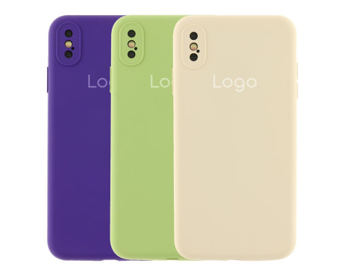 Чохол Silicone Case Full Size with Frame для iPhone Xs Max Колір 14.Red 2020000444367 ma36211_3607131