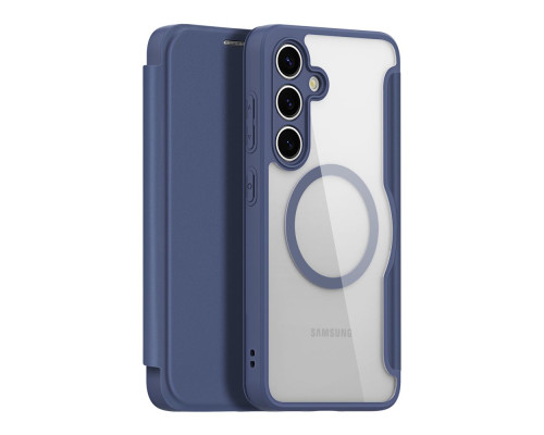 Чохол-книжка Dux Ducis Skin X Pro with MagSafe для Samsung S24+ 5G (S926) Колір Blue 6934913021668