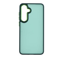 Чохол TPU+PC Space II Color Matte для Samsung Galaxy S24 FE 5G (S721) Колір Green 2020000435822