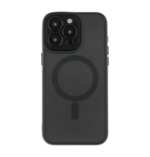 Чохол TPU+PC Magnetic Matte Camera Lens with Magsafe для iPhone 16 Колір Black 2020000459378 ma36192_3606952