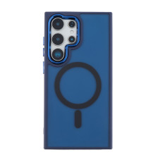 Чохол TPU+PC Space Magnetic Color with Magsafe для Samsung Galaxy S24 Ultra 5G (S928) Колір Dark Blue 2020000436874 ma35381_3345957