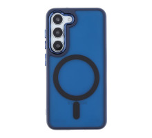 Чохол TPU+PC Space Magnetic Color with Magsafe для Samsung Galaxy S23+ 5G (S916) Dark Blue ma35376_3345912 2020000436997