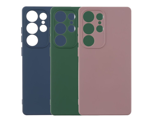 Чохол Silicone Cover Full Camera (A) для Samsung Galaxy S25 Ultra 5G (S938) Колір 19.Pink Sand 2020000439653 ma36839_3609337