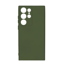 Чохол Silicone Cover Full Camera (A) для Samsung Galaxy S23 Ultra (S918) Колір 71.Dark Green 2020000352310