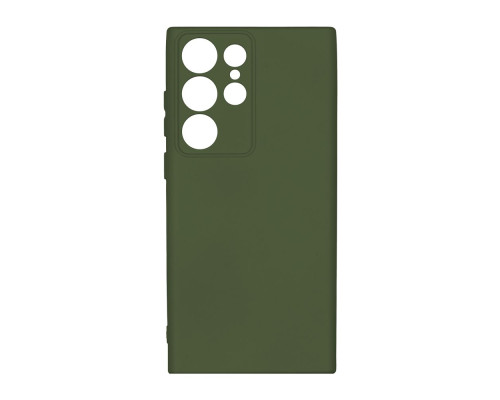 Чохол Silicone Cover Full Camera (A) для Samsung Galaxy S23 Ultra (S918) Колір 71.Dark Green 2020000352310