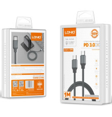 Кабель USB LDNIO LC441c Type-C to Type-C 100W Колір Сiрий 6933138602386 ma37440_3611727