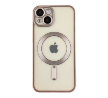 Чохол TPU Metallic Chrome Full Camera with Magsafe для iPhone 16 Titan ma36189_3606935 2020000451358