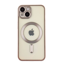 Чохол TPU Metallic Chrome Full Camera with Magsafe для iPhone 16 Колір Titan 2020000451358 ma36189_3606935