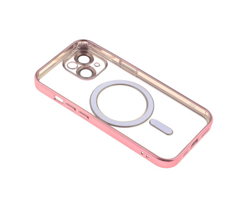 Чохол TPU Metallic Chrome Full Camera with Magsafe для iPhone 16 Колір Titan 2020000451358 ma36189_3606935